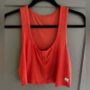 Coral Vuori crop tank top!